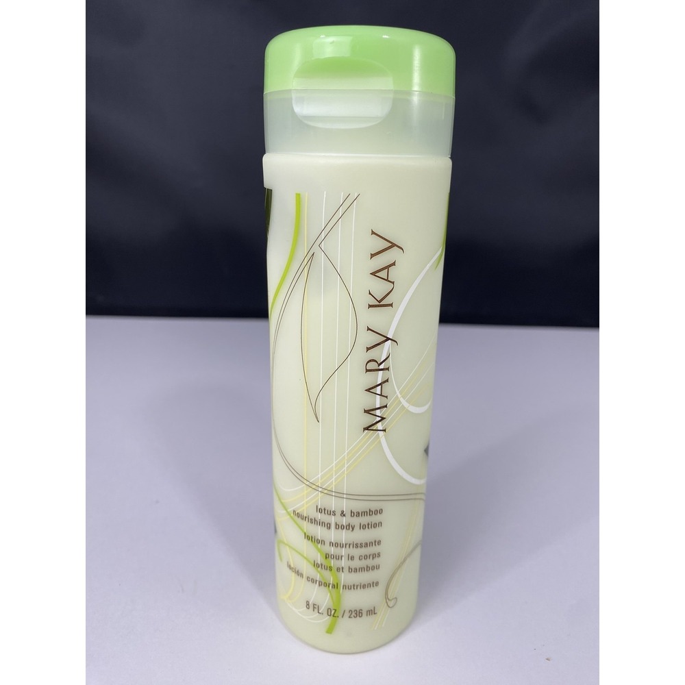 Mary Kay Lotus Bamboo Nourishing Body Lotion 8 oz Moisturizing Vitamin E New